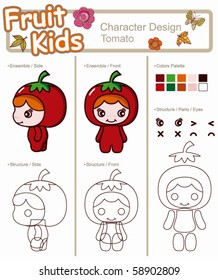 Fruit Kids Cartoon 8