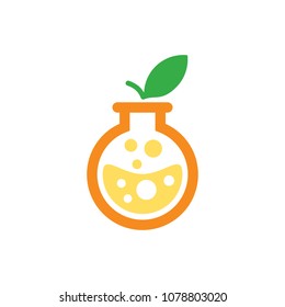 Fruit Lab Logo Icon Design
