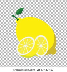 FRUCHT ZITRONE VEKTOR KÜHL