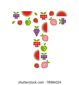 Fruit letter