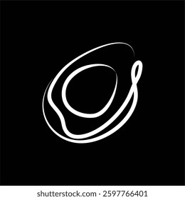 fruit line art. seamless fruit icon. one line fruit.
