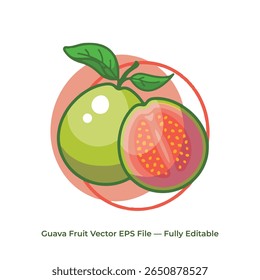 Linha de fruta ícone conjunto vetor coleção de alimentos frescos simples