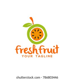 Fruit Logo Design Vector