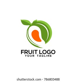 Fruit Logo Design Vector