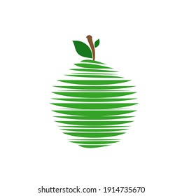 Fruit logo icon sign Abstract modern design