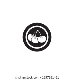Fruit logo template  vector icon design
