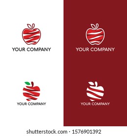 Fruit logo, volume icon design template element