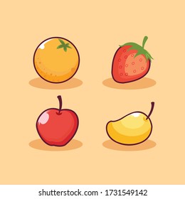 fruit logos design for all 