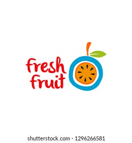 Fruit Logos Template Stock Vector (Royalty Free) 1296266581 | Shutterstock