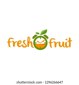 Fruit Logos Template Stock Vector (Royalty Free) 1296266647 | Shutterstock