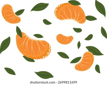 Obstmandarine einzeln auf weißem Hintergrund