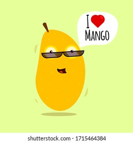 Fruit mango fun showing your personality