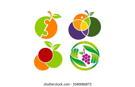 Fruit Mix Template Set
