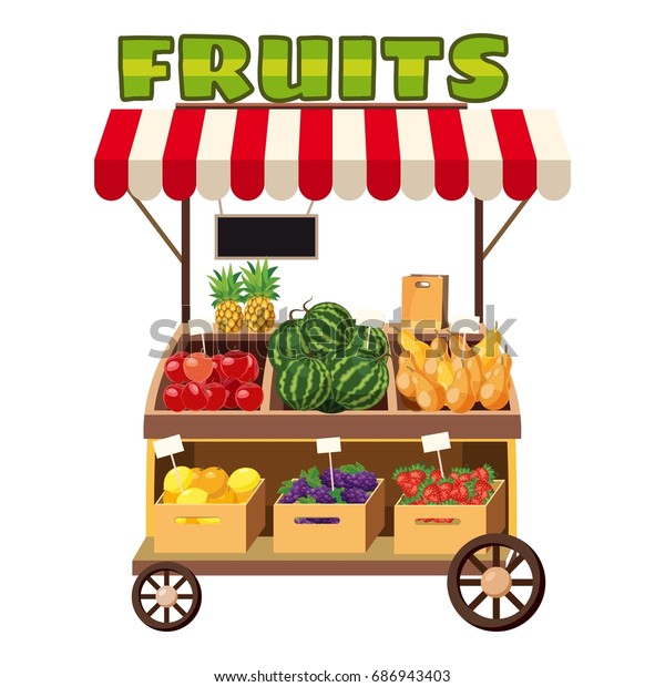Fruit mobile snack icon. cartoon\
illustration of fruit mobile snack vector icon for\
web