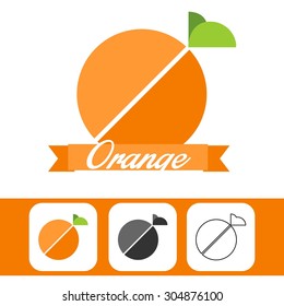 Fruit, Orange graphic
