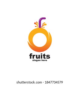 fruit orange icon vector illustration design
