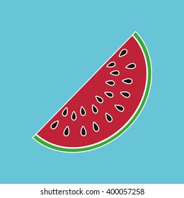 fruit over circle  design, vector illustration