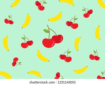 fruit pattern background