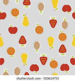 Fruit pattern background