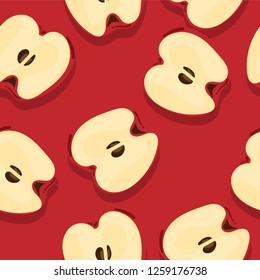 fruit pattern background graphic apple