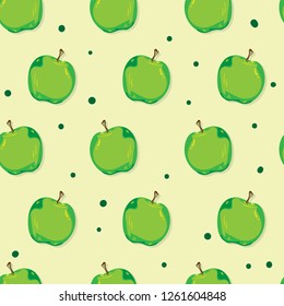 fruit pattern background graphic apple
