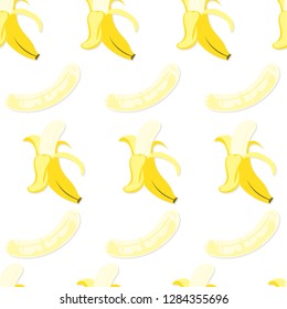 fruit pattern background graphic banana