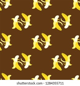 fruit pattern background graphic banana
