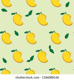fruit pattern background graphic mango