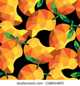 fruit pattern background graphic mango