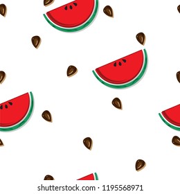 fruit pattern background graphic watermelon