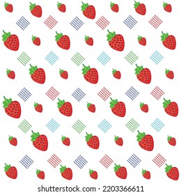 Fruit pattern for fabric, wrapping, background, wallpaper ,illustration, icons, print, design