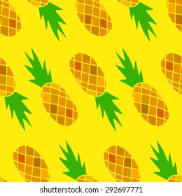 Fruit pattern, hand drown, vector eps 10