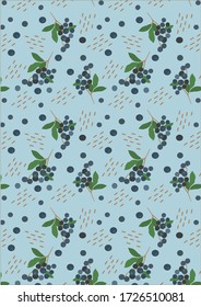 Fruit Pattern Illustration Background Art. seamless pattern. botanical illustration. botanical wallpaper. botanical vector. illustration
