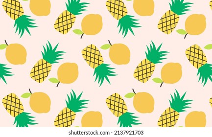 fruit pattern vector. fruit background pattern 