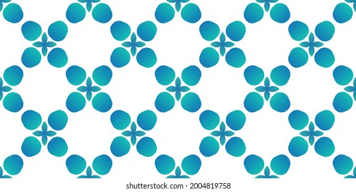 fruit patterngradient blue and green background vector illustration