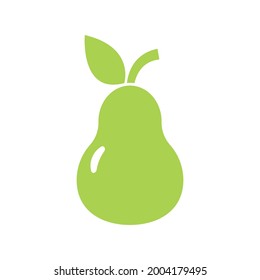 Fruit Pear Food Icon Vector
