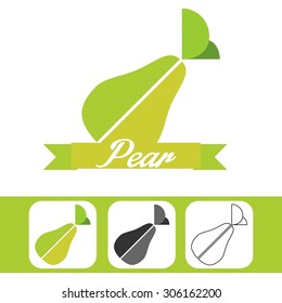 Fruit, Pear graphic