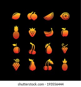 Fruit pictograms