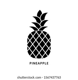 Fruit pineapple icon vector illustration