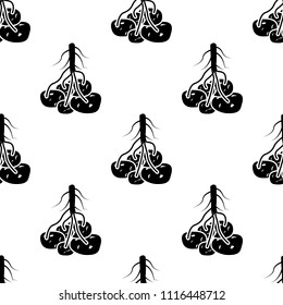 the fruit of a potato icon. Element of roots icons for mobile concept and web apps. Pattern repeat seamlessthe fruit of a potato icon can be used for web and mobile on white background