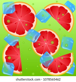 Fruit ptint lemonade