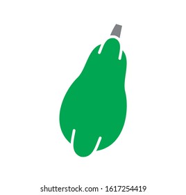 Fruit related icon on background for graphic and web design. Creative illustration concept symbol for web or mobile app