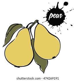 fruit ripe pear