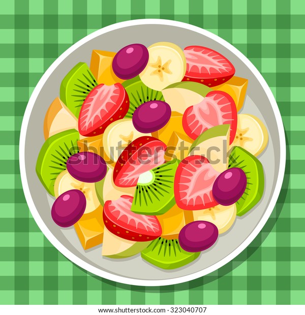 Fruit Salad Stock Vector (Royalty Free) 323040707