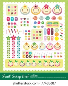 fruit scrap book collections