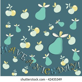 fruit seamless background