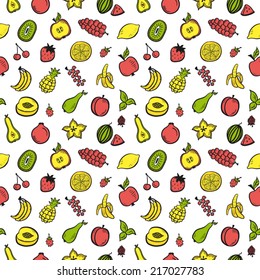 Fruit seamless pattern