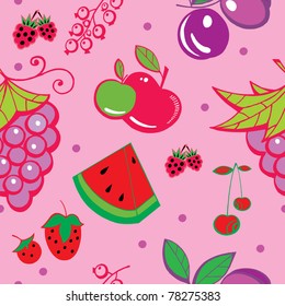 fruit seamless pattern