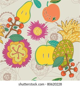 fruit seamless pattern