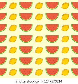 fruit seamless pattern illustration background for fabric
